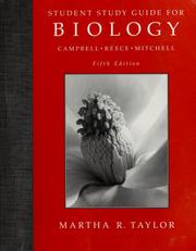 Cover of: Student Study Guide for Biology by Neil Alexander Campbell
