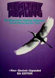 Cover of: Healthy healing | Linda G. Rector-Page