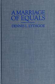 Cover of: A marriage of equals
