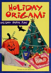 Cover of: Holiday origami