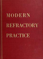 Cover of: Modern refractory practice by Harbison-Walker Refractories Company.