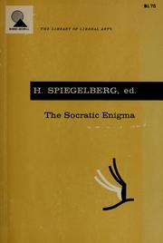 Cover of: The Socratic enigma