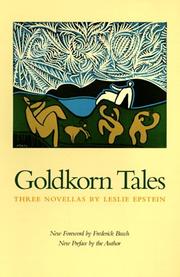 Goldkorn tales by Leslie Epstein