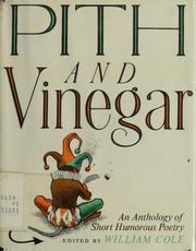 Cover of: Pith & vinegar: an anthology of short humorous poetry.