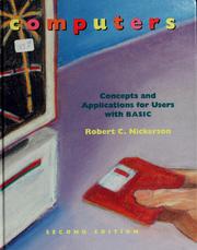 Cover of: Computers by Robert C. Nickerson