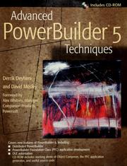 Cover of: Advanced PowerBuilder 5 techniques by D. Derrik Deyhimi