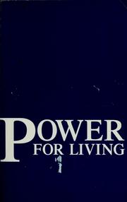Cover of: Power for living
