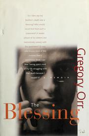 Cover of: The blessing by Gregory Orr