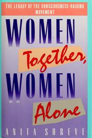 Cover of: Women together, women alone by Anita Shreve