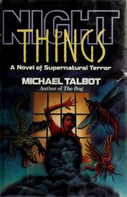Cover of: Night things by Talbot, Michael