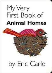 Cover of: My very first book of animal homes