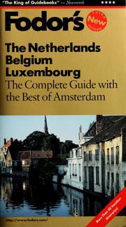 Cover of: Fodor's the Netherlands, Belgium, Luxembourg by Carmen Anthony