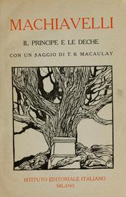 Cover of: Il principe e le deche