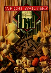 Cover of: Slim ways with pasta