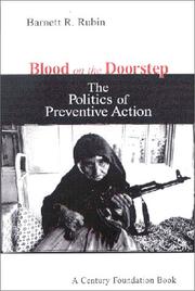 Cover of: Blood on the Doorstep: The Politics of Preventive Action