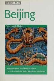 Cover of: Beijing by Peter Neville-Hadley