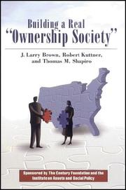 Building a Real Ownership Society by Robert Kuttner