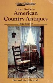 Cover of: Wallace-Homestead price guide to American country antiques
