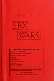 Cover of: Sex wars by Marge Piercy, Marge Piercy