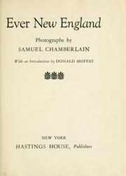 Cover of: Ever New England
