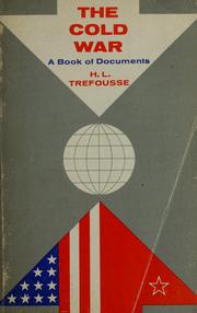 Cover of: The Cold war: a book of documents