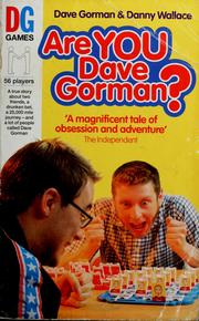 Cover of: Are You Dave Gorman? by Dave Gorman, Danny Wallace