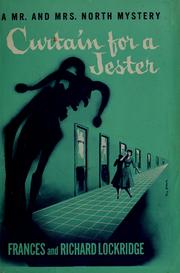 Cover of: Curtain for a jester: a Mr. and Mrs. North mystery
