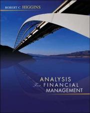 Cover of: Analysis for Financial Management + S&P subscription card