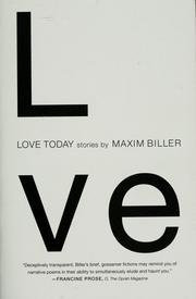 Cover of: Love today