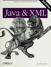 Cover of: Java & XML by Brett McLaughlin