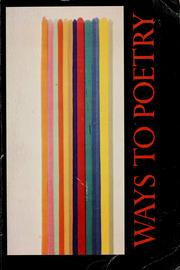 Cover of: Ways to poetry by Stanley A. Clayes