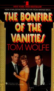 Cover of: The Bonfire of the Vanities