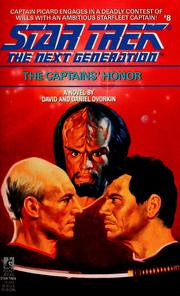 Cover of: The Captains' Honor: Star Trek: The Next Generation #8