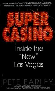 Cover of: Super Casino: Inside the "New" Las Vegas