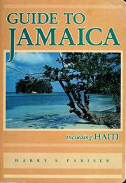 Cover of: Guide to Jamaica, including Haiti by Harry S. Pariser