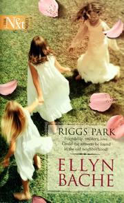 Cover of: Riggs Park by Ellyn Bache