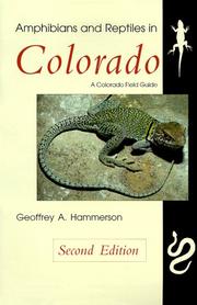 Cover of: Amphibians and Reptiles in Colorado