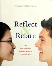 Cover of: Reflect and Relate: An Introduction to Interpersonal Communication