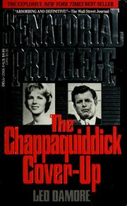 Cover of: Senatorial Privilege: The Chappaquiddick Cover-Up