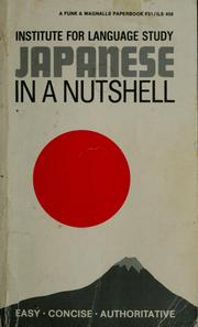 Cover of: Japanese in a nutshell by Takeshi Hattori