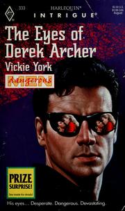 Cover of: The Eyes of Derek Archer by Vickie York