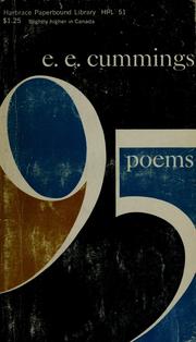 Cover of: 95 poems by E. E. Cummings