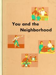 Cover of: You and the neighborhood by Clarence D. Samford