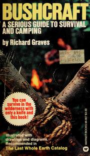 Cover of: Bushcraft by Graves, Richard H.