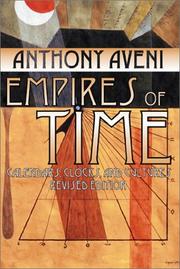 Cover of: Empires of time by Anthony F. Aveni