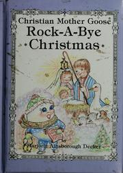 Cover of: Rock-a-bye Christmas by Marjorie Ainsborough Decker