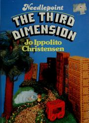 Cover of: Needlepoint: the third dimension
