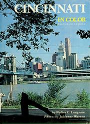 Cover of: Cincinnati in color by Walter Consuelo Langsam