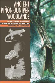 Cover of: Ancient Pinon-Juniper Woodlands: A Natural History of Mesa Verde Country