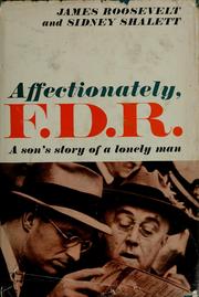 Cover of: Affectionately, F.D.R. by James Roosevelt